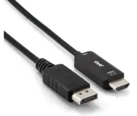 CLUB3D CAC-1083 DisplayPort-kaabel 2 m HDMI tüüp D (Micro) Must – pilt 7