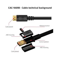 CLUB3D DisplayPort 1.4 HBR3 8K Cable M/M 4m /13.12ft – pilt 2