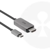 CLUB3D CAC-1587 videokaabliadapter 3 m USB Gen2 Type-C HDMI tüüp A (Standard) Must – pilt 5