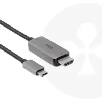 CLUB3D CAC-1587 videokaabliadapter 3 m USB Gen2 Type-C HDMI tüüp A (Standard) Must – pilt 6