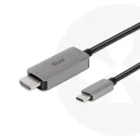 CLUB3D CAC-1587 videokaabliadapter 3 m USB Gen2 Type-C HDMI tüüp A (Standard) Must – pilt 11