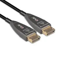 CLUB3D CAC-1079 DisplayPort-kaabel 20 m Must – pilt 3