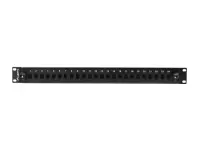 Lanberg Rackmount 19" 1U Fiber Patch panel 24xSC Simplex/24XLC Duplex Black with Accessories | FOP1-24SS-LDB – pilt 2