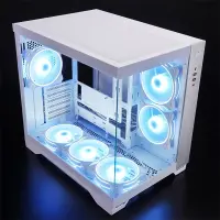 CHIEFTEC VISIO WHITE dual-chamber TG ATX – pilt 7