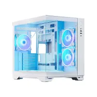 CHIEFTEC VISIO WHITE dual-chamber TG ATX – pilt 10