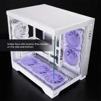 CHIEFTEC VISIO WHITE dual-chamber TG ATX – pilt 11