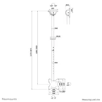 NEOMOUNTS Flat Screen Ceiling Mount – pilt 6