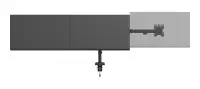 NEOMOUNTS NERO Triple Screen Desk Mount – pilt 2