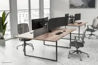 NEOMOUNTS NERO Triple Screen Desk Mount – pilt 17
