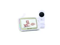 Motorola 5.0” Wi-Fi Video Baby Monitor with Stargrip Crib Mount | VM45 Connect | White