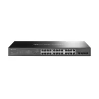 TP-Link Omada TL-SG2428P Juhitav L2/L2+ Gigabit Ethernet (10/100/1000) Power over Ethernet tugi 1U Must