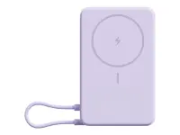 Xiaomi Magnetic Power Bank 10000 with Built-in | 10000 mAh | Purple