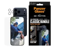 PanzerGlass 2-in-1 Classic Bundle | Screen Protector/Lens protector | Apple | iPhone 17 Pro Max | Transparent