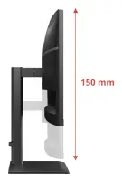 AOC | U27E4CV | 27 " | IPS | UHD | 16:9 | 60 Hz | 4 ms | 3840 x 2160 pixels | 400 cd/m² | HDMI ports quantity 2 | Black