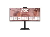 AOC | CU34E4CW | 34 " | VA | UWQHD | 120 Hz | 4 ms | 3440 x 1440 pixels | 350 cd/m² | HDMI ports quantity 2 | Black – pilt 8