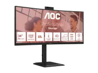 AOC | CU34E4CW | 34 " | VA | UWQHD | 120 Hz | 4 ms | 3440 x 1440 pixels | 350 cd/m² | HDMI ports quantity 2 | Black – pilt 12