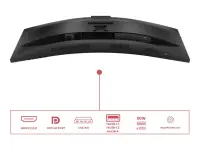 AOC | CU34E4CW | 34 " | VA | UWQHD | 120 Hz | 4 ms | 3440 x 1440 pixels | 350 cd/m² | HDMI ports quantity 2 | Black – pilt 14