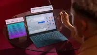 Lenovo | Yoga Tab Plus Wi-Fi (without power adapter) | ZAEG0018NL | 12.7 " | Tidal Teal | LTPS | 2944 x 1840 pixels | Qualcomm | Snapdragon 8 Gen 3 Mobile Platform | 16 GB | Soldered LPDDR5x | 256 GB | Wi-Fi | Front camera | 13 MP | Rear camera | 13 MP | Bluetooth | 5.4 | Android | 14 or Later | Warranty 24 month(s) | Lenovo 2-in-1 Keyboard Pack + Lenovo Tab Pen Pro – pilt 22