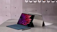 Lenovo | Yoga Tab Plus Wi-Fi (without power adapter) | ZAEG0018NL | 12.7 " | Tidal Teal | LTPS | 2944 x 1840 pixels | Qualcomm | Snapdragon 8 Gen 3 Mobile Platform | 16 GB | Soldered LPDDR5x | 256 GB | Wi-Fi | Front camera | 13 MP | Rear camera | 13 MP | Bluetooth | 5.4 | Android | 14 or Later | Warranty 24 month(s) | Lenovo 2-in-1 Keyboard Pack + Lenovo Tab Pen Pro – pilt 27