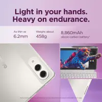 Lenovo Yoga Tab Wi-Fi (w/o power adapter) | ZAG60208SE | 11.1 " | Seashell | LTPS | 3200 x 2000 pixels | Qualcomm | Snapdragon 8 Gen 3 Mobile Platform | 12 GB | Soldered LPDDR5x | 256 GB | Wi-Fi | Front camera | 13 MP | Rear camera | 13 MP | Bluetooth | 5.4 | Android | Android 15 or Later | Warranty 24 month(s) | Lenovo Tab Pen Pro – pilt 27