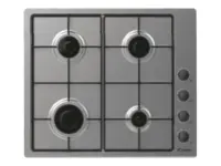 Candy Hob | Idea CHW6LBX/4U2 | Gas | Number of burners/cooking zones 4 | Knob | Stainless Steel