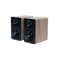 Edifier Compact Desktop 2.0 Speakers | M60 | 66 W | Bluetooth | Classic Oak | Wireless connection