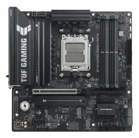 Asus TUF GAMING B850M-E WIFI | Processor family AMD | Processor socket AM5 | DDR5 | Supported hard disk drive interfaces SATA, M.2 | Number of SATA connectors 4 – pilt 2