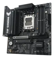 Asus TUF GAMING B850M-E WIFI | Processor family AMD | Processor socket AM5 | DDR5 | Supported hard disk drive interfaces SATA, M.2 | Number of SATA connectors 4 – pilt 10