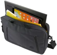 Case Logic Huxton HUXA-215 Black 40,6 cm (16") Portfell Must – pilt 5