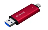 Kingston Dual Portable Solid-State Drive, USB Type-A and Type-C | 1000 GB | Solid-state drive interface USB 3.2 Gen 2 | Read speed 1050 MB/s | Write speed 950 MB/s – pilt 4