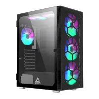 Case|MONTECH|X3 Glass|MidiTower|Not included|Colour Black|X3GLASS(B) – pilt 6