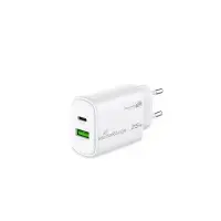 POWER ADAPTER USB/USB-C 25W/FAST MRMA112-2 MEDIARANGE
