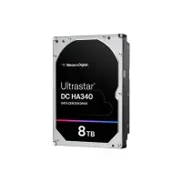 HDD|WESTERN DIGITAL ULTRASTAR|Ultrastar DC HA340|8TB|256 MB|7200 rpm|3,5"|0B47078