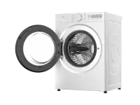 TCL | Washing machine | FF0844WA0 | Energy efficiency class A | Front loading | Washing capacity 8 kg | 1400 RPM | Depth 52 cm | Width 60 cm | Display | LED | Steam function | Wi-Fi | White