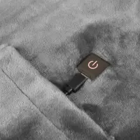 Tristar Cordless heating blanket, 150 x 80 cm | BW-4788 | Number of heating levels 3 | Number of persons 1 | Washable | Fleece | 10 W | Grey