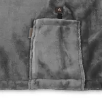 Tristar Cordless heating blanket, 150 x 80 cm | BW-4788 | Number of heating levels 3 | Number of persons 1 | Washable | Fleece | 10 W | Grey – pilt 3
