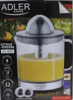 SALE OUT. Adler AD 4012 Citrus Juicer, 2 Pressing Cups for Big and Small Citrus Fruits, 40W, Black | Adler Citrus Juicer | AD 4012 | Type  Citrus juicer | Black | 40 W | Number of speeds 1 | DAMAGED PACKAGING – pilt 5