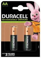 Akupatarei  DURACELL AA 1300 mAh, 2tk