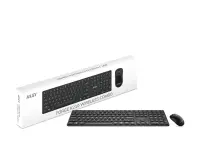 MSI | FORGE K210 | Keyboard and Mouse Set | Wireless | Mouse included | US | Scissor | Black – pilt 6