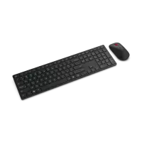 Lenovo Multi-Mode Pro Combo Keyboard and Mouse 6000-US Euro | Keyboard and Mouse Set | Wireless | Mouse included | Bluetooth | US Euro | Eclipse Black – pilt 2
