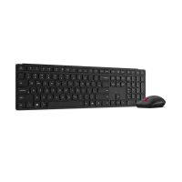 Lenovo Multi-Mode Pro Combo Keyboard and Mouse 6000-US Euro | Keyboard and Mouse Set | Wireless | Mouse included | Bluetooth | US Euro | Eclipse Black – pilt 6
