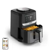 Tefal Easy Fry Silence EY5568E0 fritüür Üksik 5 l Eraldiseisev Kuumaõhu fritüür Must, Roostevaba teras