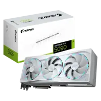 Gigabyte AORUS GeForce RTX 5090 STEALTH ICE 32G | NVIDIA | 32 GB | GeForce RTX 5090 | GDDR7 | HDMI ports quantity 1 | PCI-E 5.0