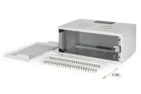 Digitus SOHO Pro network set, 483 mm (19"), 4U, 540 x 400 mm | DN-49200-SET | Light Grey