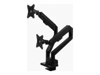 Arozzi Desk Mount | Neo Duo - Gas Spring Monitor Arm AZ-ALZARE-NEO-DUO-BK | Tilt, Swivel, Rotation | Maximum weight (capacity) 9 kg | Black
