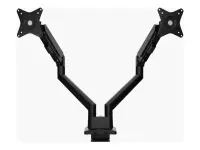 Arozzi Desk Mount | Neo Duo - Gas Spring Monitor Arm AZ-ALZARE-NEO-DUO-BK | Tilt, Swivel, Rotation | Maximum weight (capacity) 9 kg | Black – pilt 8