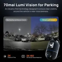 DASHCAM 4K OMNI/X800 BLACK 70MAI