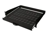Digitus Extendible Shelf for fixed mounting on front 483 mm (19") profile rails | DN-19-TRAY-2-450-SW