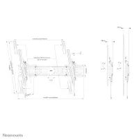 Neomounts WL35S-950BL19 telerikinnitus 2,92 m (115") Must – pilt 8