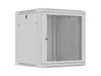 Lanberg Wall mounted installation cabinet 19" 12U 600X600 | WF01-6612-23S | Grey